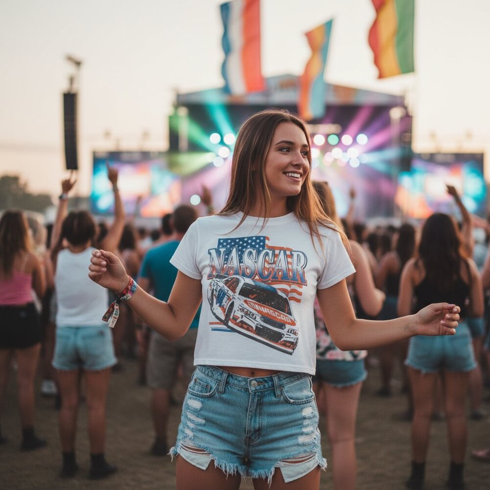NASCAR Cropped Top